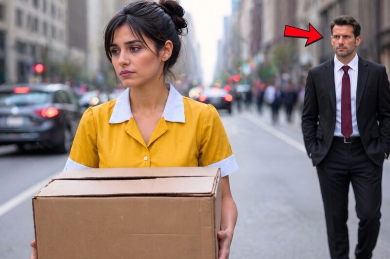 She Took Empty Boxes Home from Work… Until a Millionaire Followed Her, and Everything Changed.