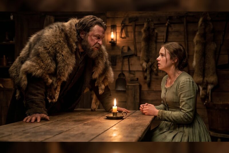 She Hid In The MOST FEARED Mountain Man’s Cabin — He Was Already Inside 
