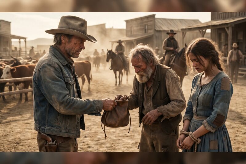 Lonely Rancher Bought a Deaf Girl Sold by Her Drunk Father… Then Discovered She Could Hear His Heart 