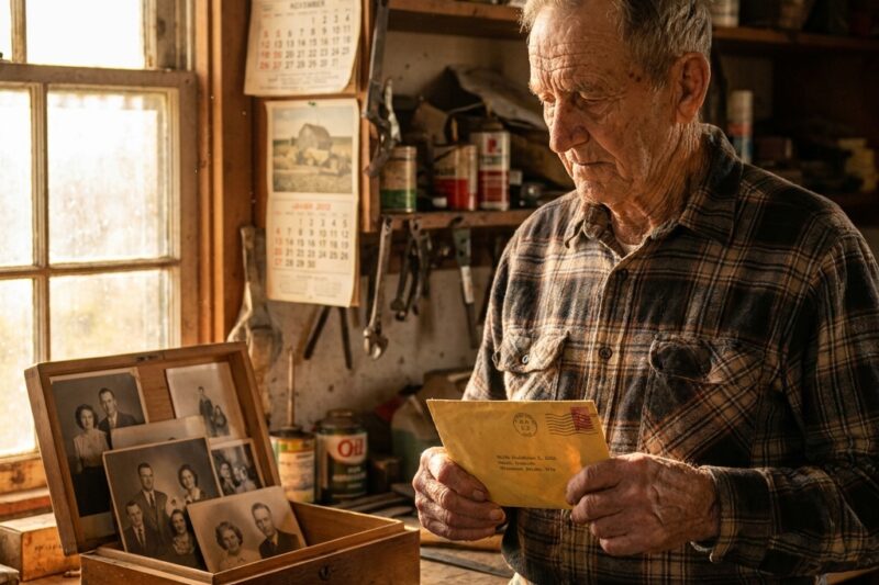 The Unopened Letter in Grandpa Walter’s Garage Had Been Waiting 47 Years—And What It Revealed Changed Everything
