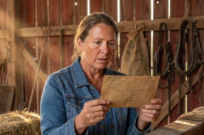 The Letter Grandpa Walter Hid Inside the Barn Wall Wasn’t Meant to Be Found—Until His Granddaughter Renovated the Farm 42 Years Later