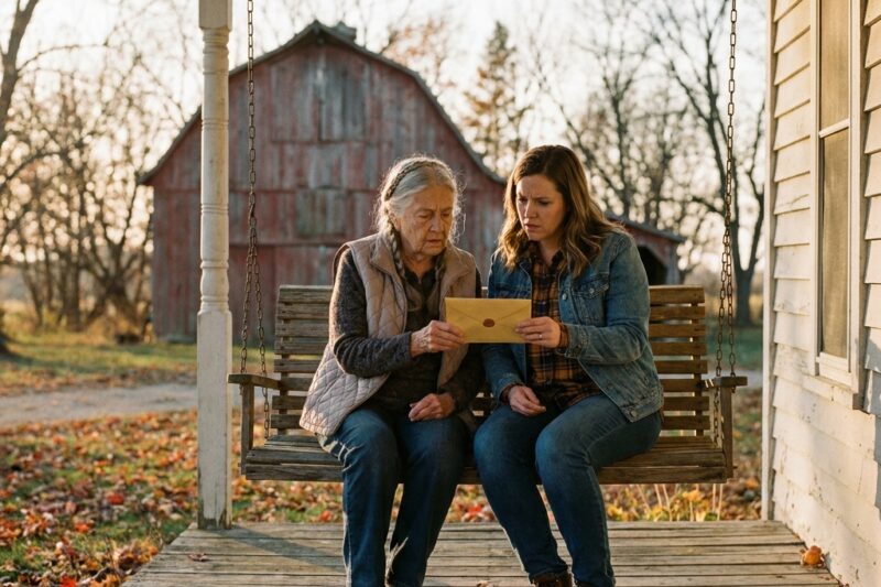 The Letter Grandpa Walter Hid Behind the Barn Door Changed Everything We Thought We Knew About Our Family
