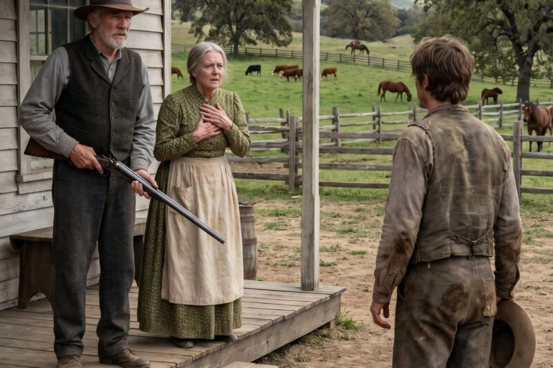 Let Me Stay and I’ll Take Care of Your Cattle, Said the Drifter…They Were Going to Refuse Until… 