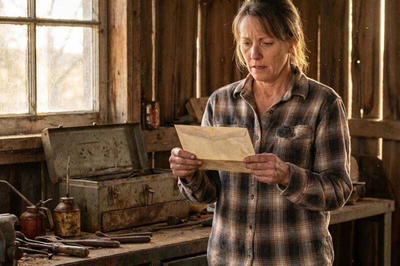 The Unopened Letter in Grandpa Walter’s Toolbox: What Emily Found After 42 Years Changed Everything in Cedar Ridge, Iowa