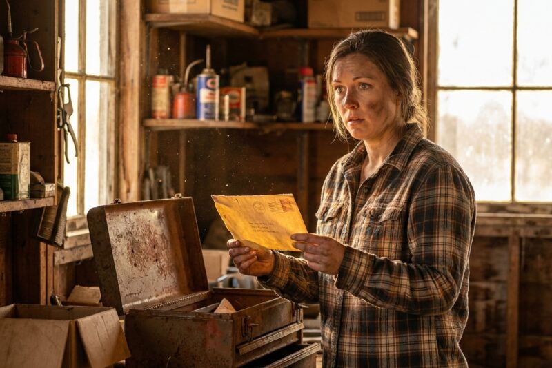 When Emma Found the Unopened Letter Hidden Inside Her Grandfather’s Toolbox, the Secret From 1968 Changed Everything Their Family Believed About Love