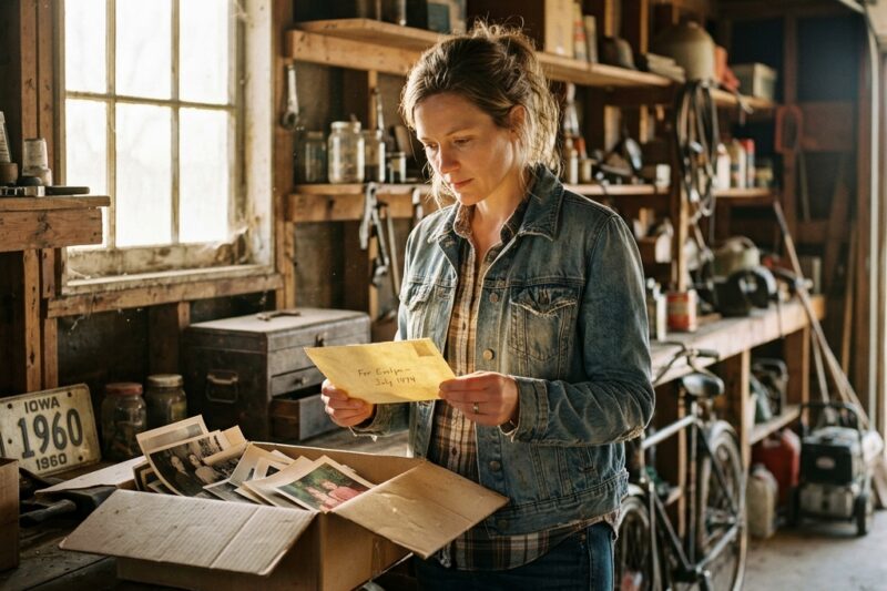 The Unopened Letter in Grandpa Walter’s Garage: What Emily Found After 47 Years Changed Everything in Cedar Falls, Iowa