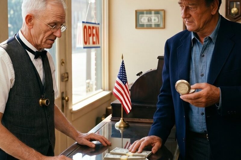John Wayne Brought A Broken Watch To A Kentucky Clock Shop In 1960 — Then He Bought Every One D
