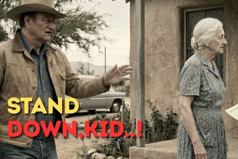 John Wayne Turned Back When A Sheriff Padlocked A Woman’s Home In Tucson, 1958 — Then He Stood D