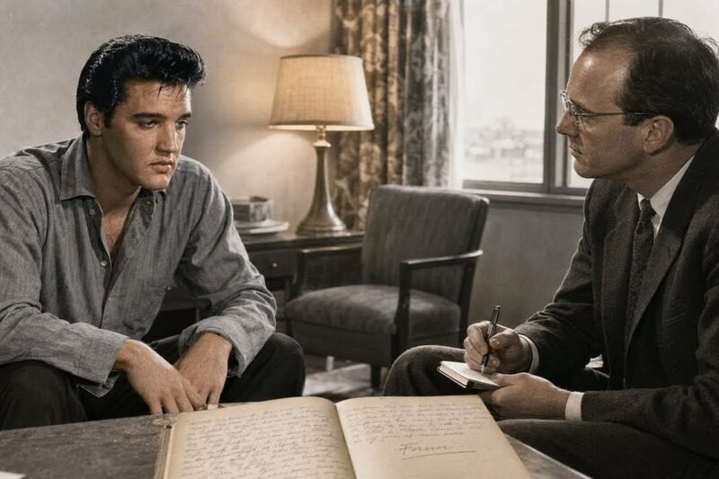 “Forever.” — The Word Elvis Said In 1956 That A Memphis Editor Refused To Print D