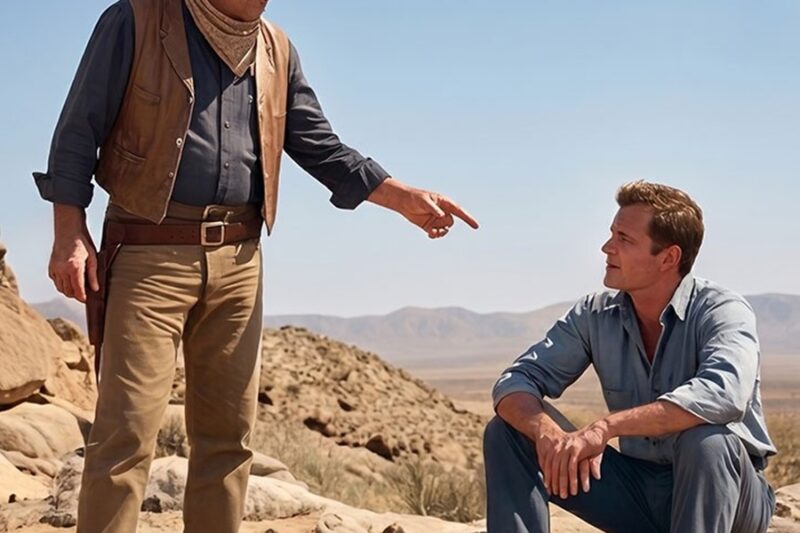 John Wayne Met a Spoiled Star Arriving Late on Set in 1959. He Taught Him What a Real Man Is. D