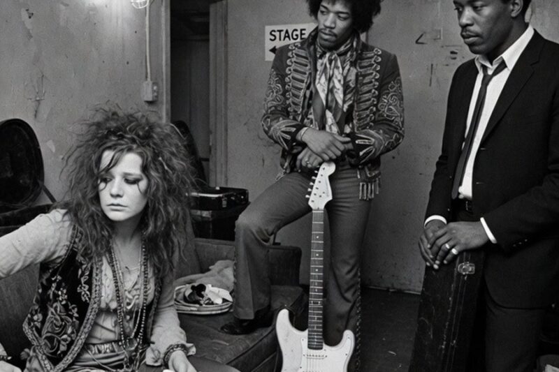 Janis Joplin Jimi Hendrix and Buddy Guy on the Same Stage — Three Days After MLK Was Murdered D