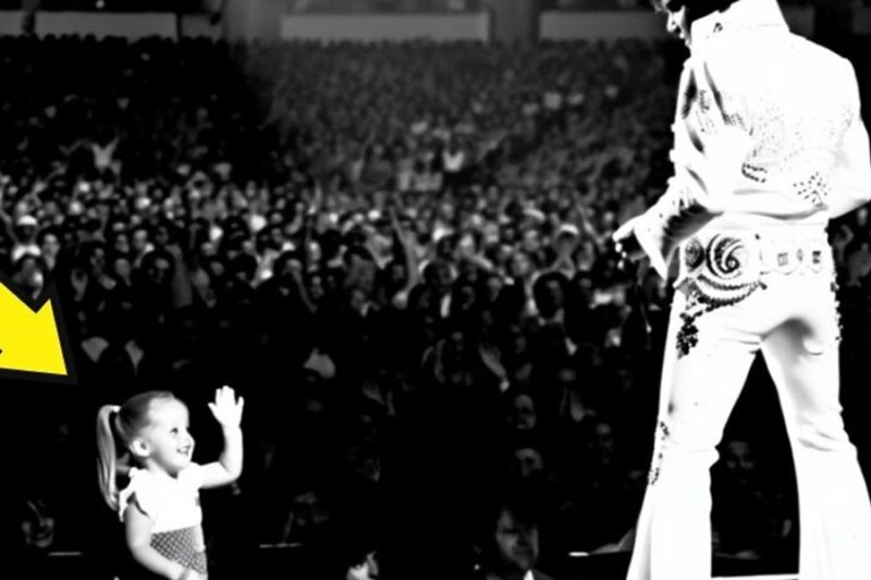 Lisa Marie waved to her father from the wings — what he said froze the audience D