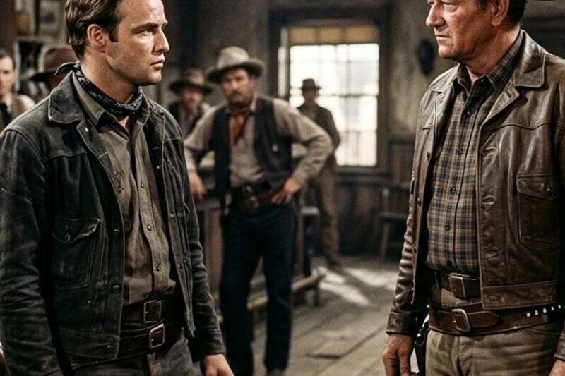 Marlon Brando Refused to Work With John Wayne — Wayne’s Reaction Was Not What Anyone Expected D
