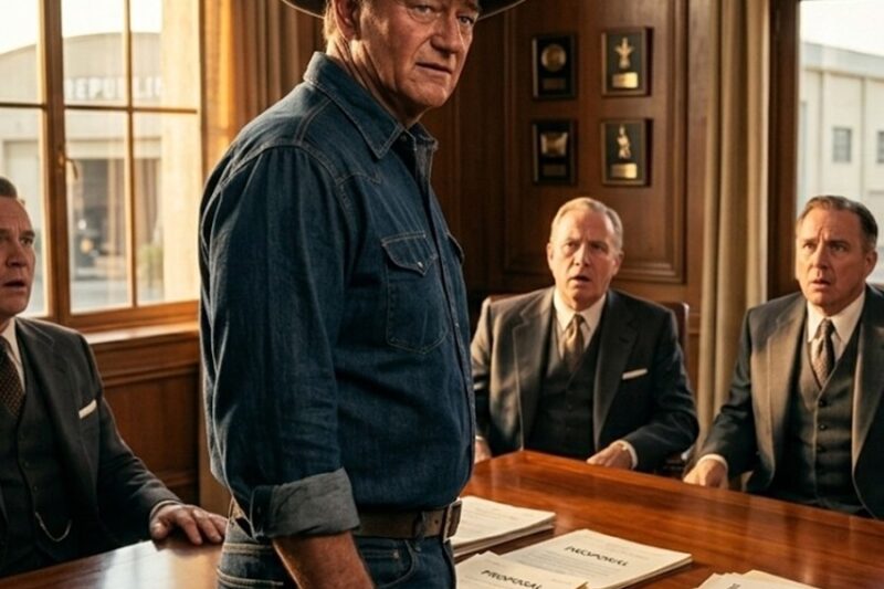 John Wayne Was Asked to Betray a Friend by the Studio — What He Said in Response Ended the Meeting D