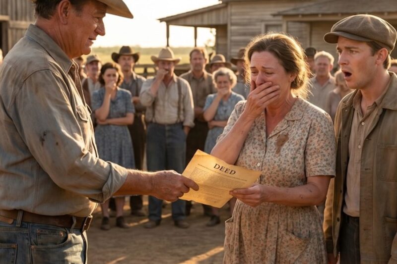 John Wayne Walked Into Texas Farm Auction 1958 — Bank Dismissed Him, Then He Paid $32,000 D