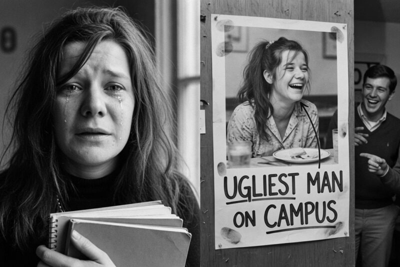 Why Janis Joplin Was Voted “Ugliest Man on Campus” — And How She Silenced Them Forever D