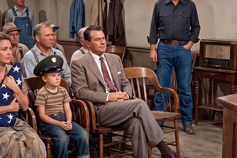 John Wayne Said Nothing When A Lender Seized A Gold Star Widow’s Farm In Nebraska 1957,Then He Bid D