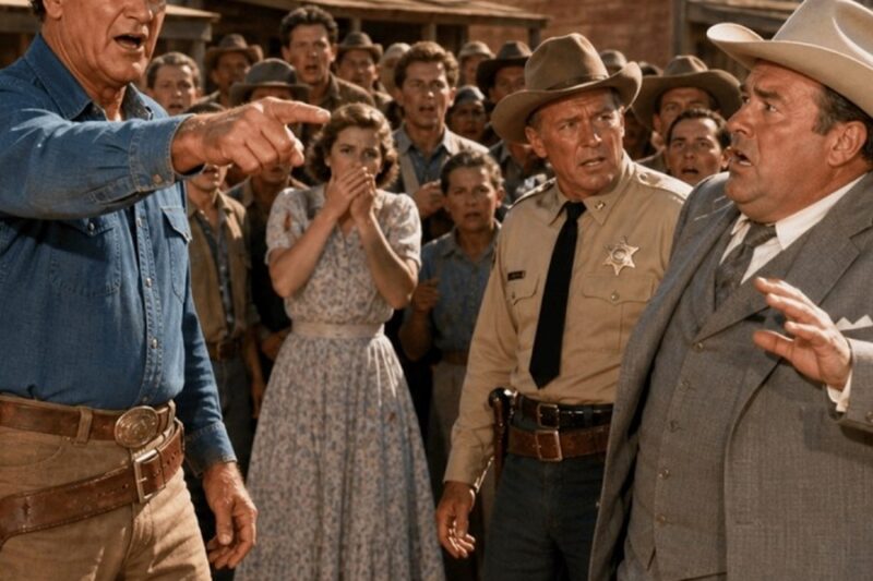 A Sheriff Was Arresting an Innocent Boy for a Rancher’s Crime in 1959 — Then John Wayne Stood Up D