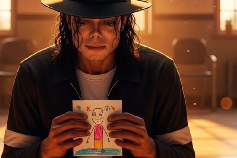 Michael Jackson Saw Abused Child Drawing in Shelter — Kept That Picture Until He Died, What It MEANT D