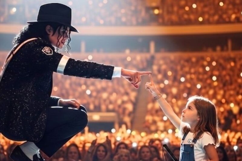 Michael Jackson Noticed Blind Girl Reaching for His Hand in the Crowd — What He Did Went in History D