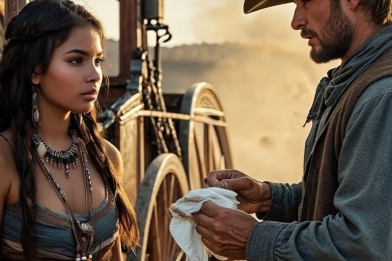 The Native Girl Showed Up In Tears, The Cowboy Said, “You Don’t Have To Pretend With Me” D