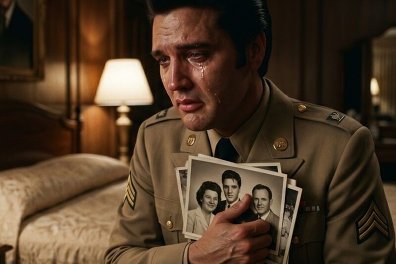 The Day Elvis Presley Suddenly Stopped at His Mother’s Grave D
