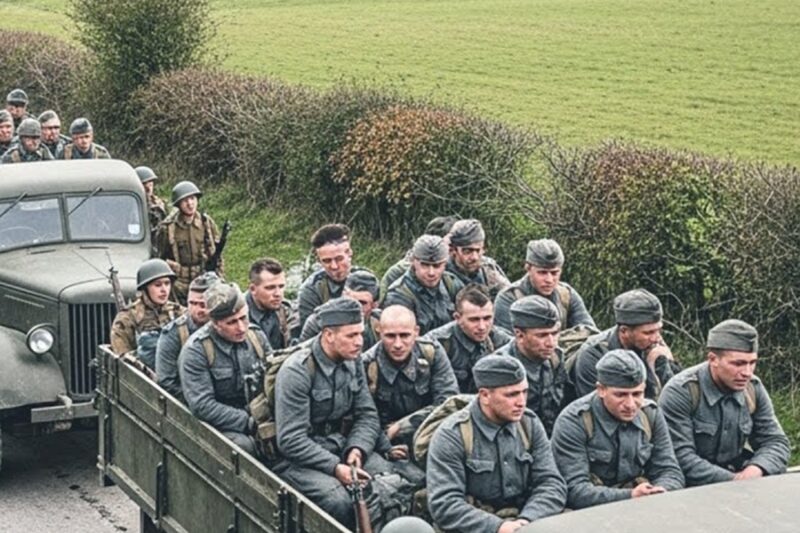 German POWs General Couldn’t Believe Their First Day In Great Britian D
