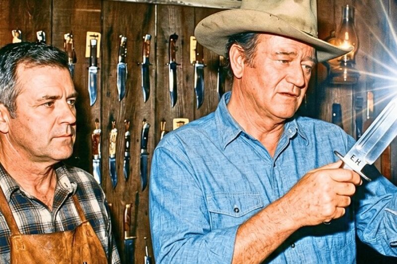 John Wayne Walked Into A Forgotten Knife Shop In Texas 1958 — A Name Ended Three Years Of Silence D
