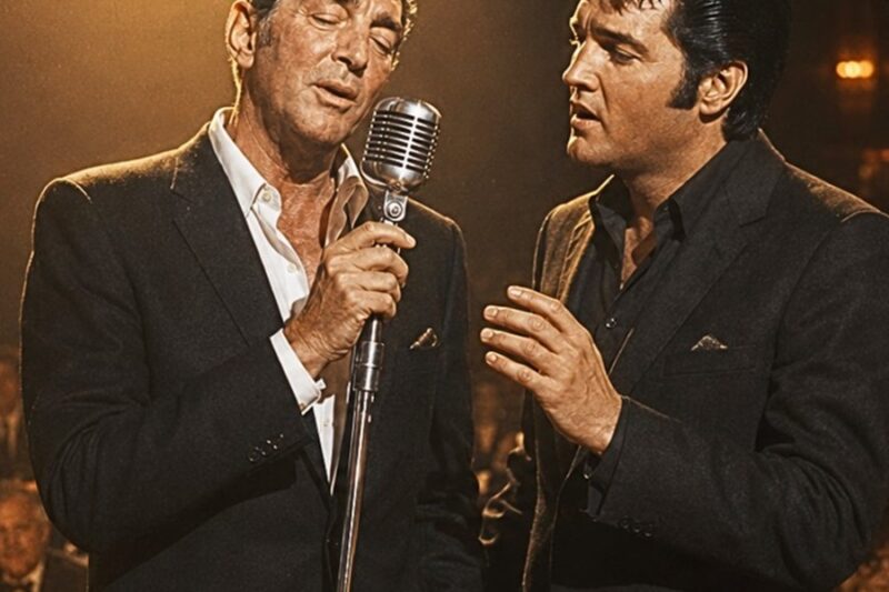 Elvis Presley Handed Dean Martin the Mic — What He Sang Next Left Everyone in Tears D