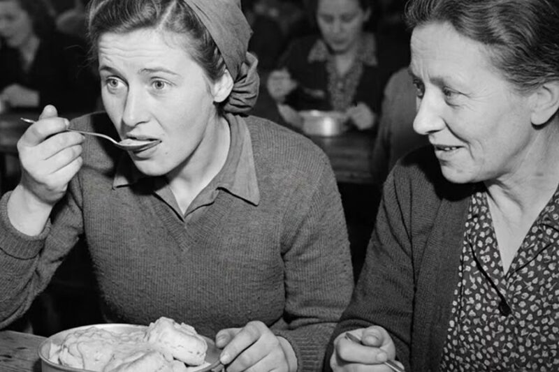 “Is This Really For Us?” — German Women POWs Amazed by Their First Taste of Biscuits and Gravy | DE