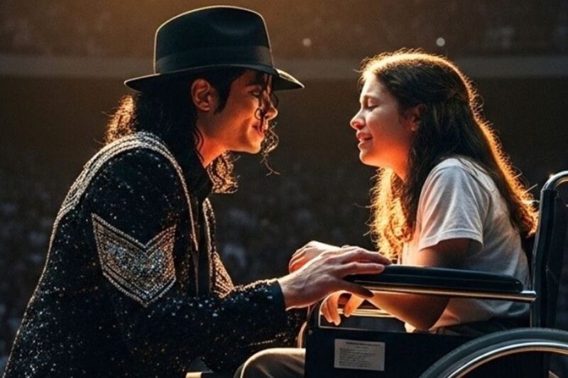 Michael Jackson Noticed Wheelchair Bound Teen at Concert — Stopped Show and Made 20,000 People GASP D
