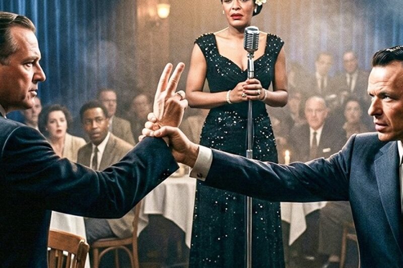 Billie Holiday Was Told to Stop Singing — Sinatra STOOD UP and the Crowd Went Silent D