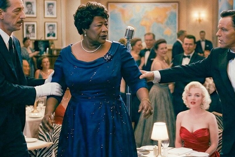 Sinatra Found Ella Fitzgerald Dining Alone Outdoors — His Quiet Protest Stunned the Maitre-D