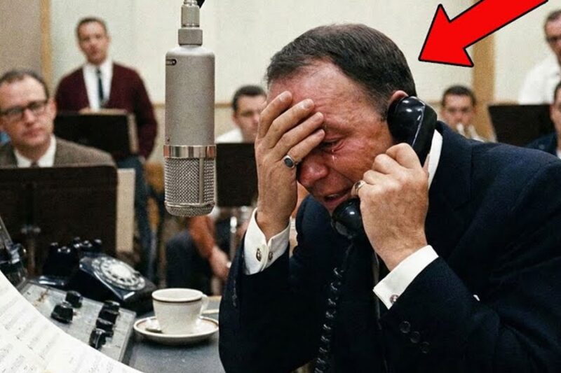 Frank Sinatra Got a Phone Call During Recording — The Voice CRACKED and He Never Finished the Song D