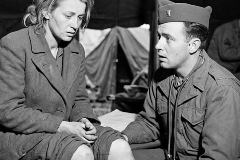 “I Can’t Close My Legs” – German Woman POW Leaves the American Doctor Speechless | WWII History D
