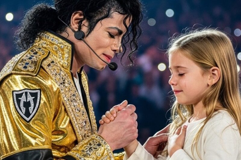 A Deaf Girl Couldn’t Hear Michael’s Music — What He Did to Her on Stage Left 50,000 in TEARS D