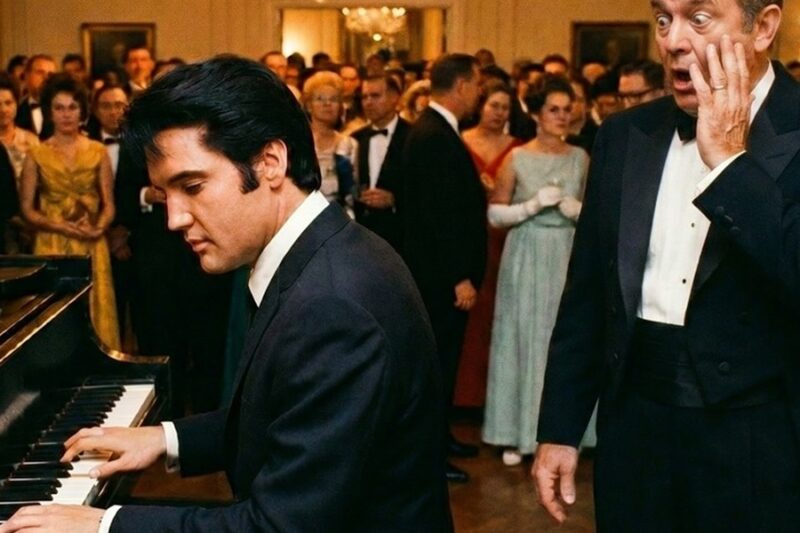 A Pianist Dared Elvis to Play His Concert Grand as a JOKE in 1970 — What Elvis Did STUNNED the Room D