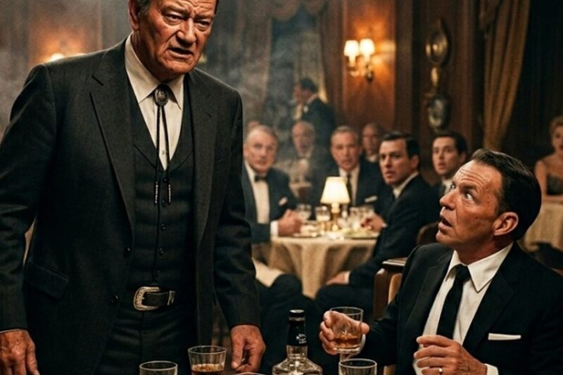 JOHN WAYNE NOTICED SINATRA WAS BEING DISRESPECTED HIS REACTION STUNNED EVERYONE IN THE ROOM D