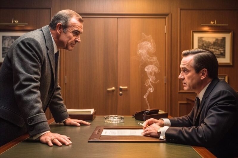 Studio Boss Told Sean Connery To Sign Or Get Out—Connery Stood Up,Put On His Coat, And Said One Word