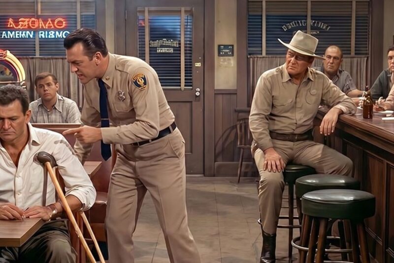 An Officer Called a Disabled Vet a Coward in 1961—What John Wayne Did 6 Seconds Later Shocked All! d