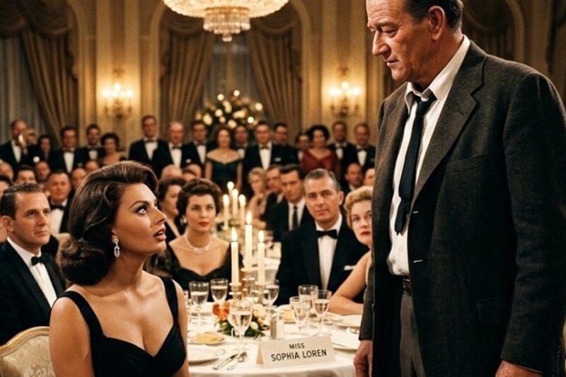 Sophia Loren Had One Encounter With John Wayne — She Talked About It for the Rest of Her Life D
