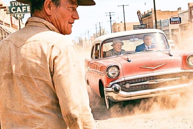 John Wayne Stepped In Front of a Moving Car in Tucson 1958 — The Old Man Inside Never Knew Why V