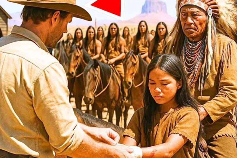 Lone Rancher Saved a Wounded Comanche Girl — But 50 Warriors Showed Up D