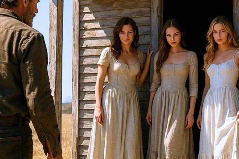 He Moved Into an Abandoned Farm — But 3 Gorgeous Women Were Already There D