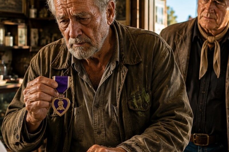 John Wayne Saw A Veteran Selling His Purple Heart In Texas 1958 — Then He Followed Him Outside D