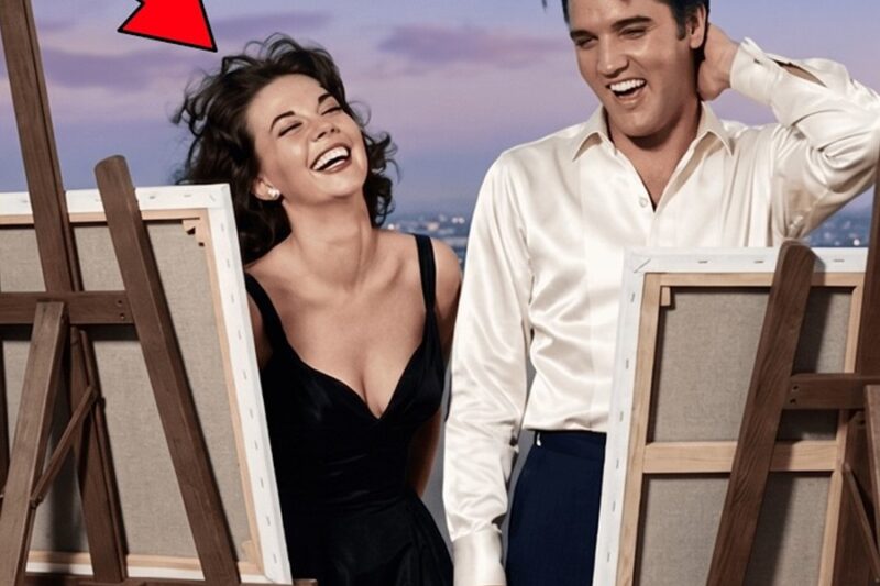 Natalie Wood CHALLENGED Elvis to Paint Her — How ELVIS Triggered Her Breathless Laugh D