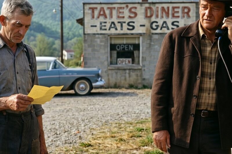 John Wayne Found An Old Foreman Fired In Tennessee 1957 — Then He Walked To The Pay Phone D