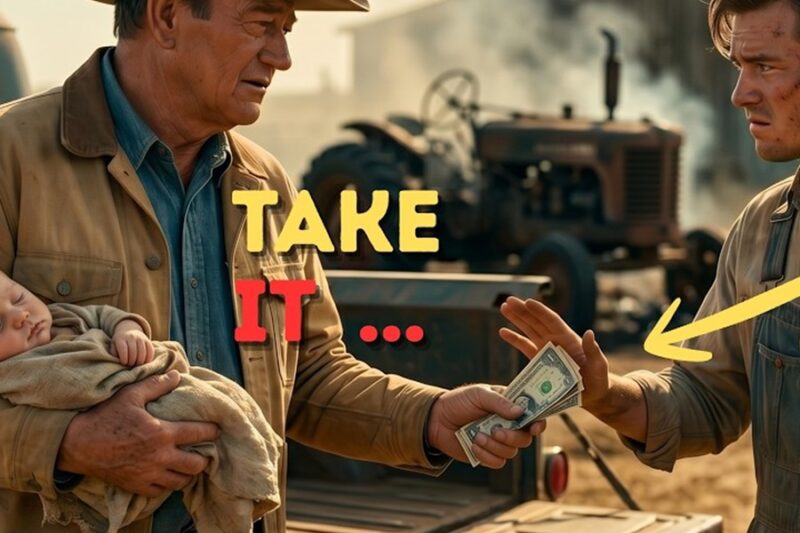 John Wayne’s Crew Destroyed a Farmer’s Tractor — What Wayne Did Next Nobody Saw Coming D