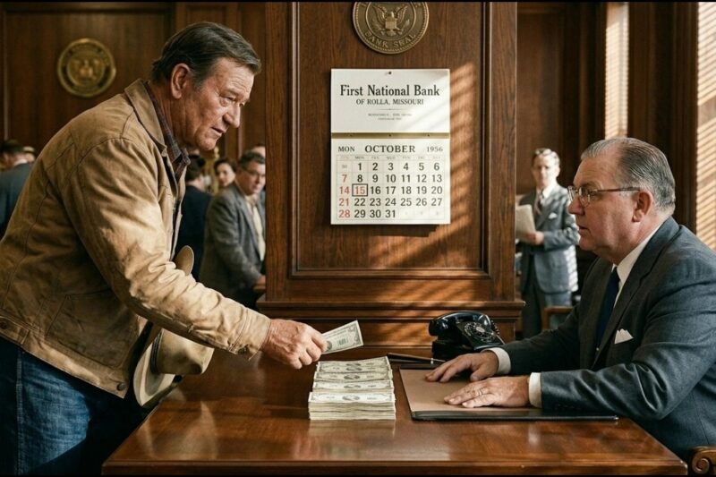 John Wayne Walked Into A Six-Cabin Motor Court On Route 66 In 1956 — Then He Paid The Year In Cash D