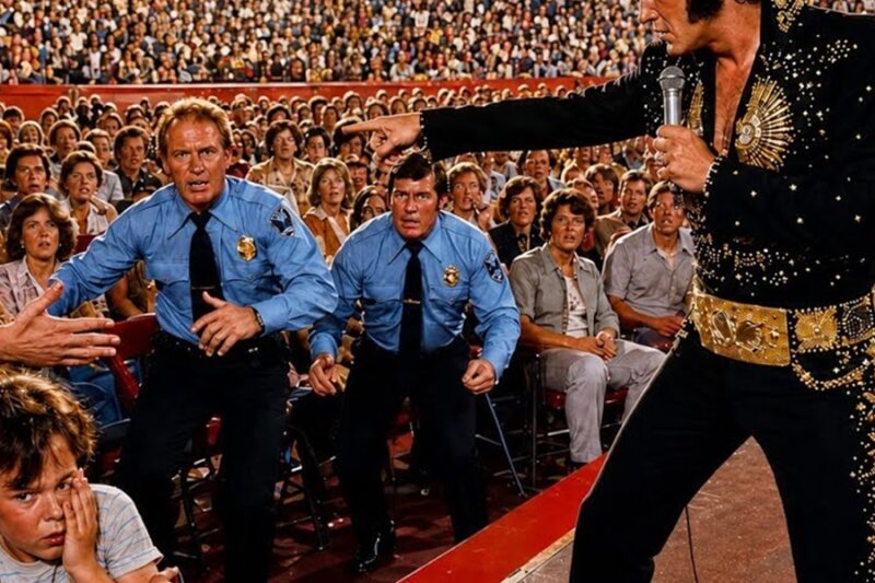 Elvis STOPPED The Show After A Father Slapped His Son D